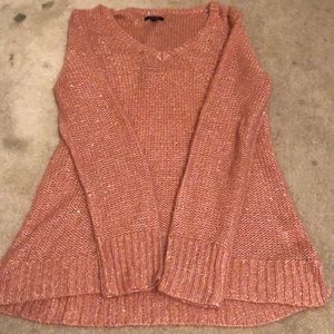 Sweater/sparkly/pink-coral